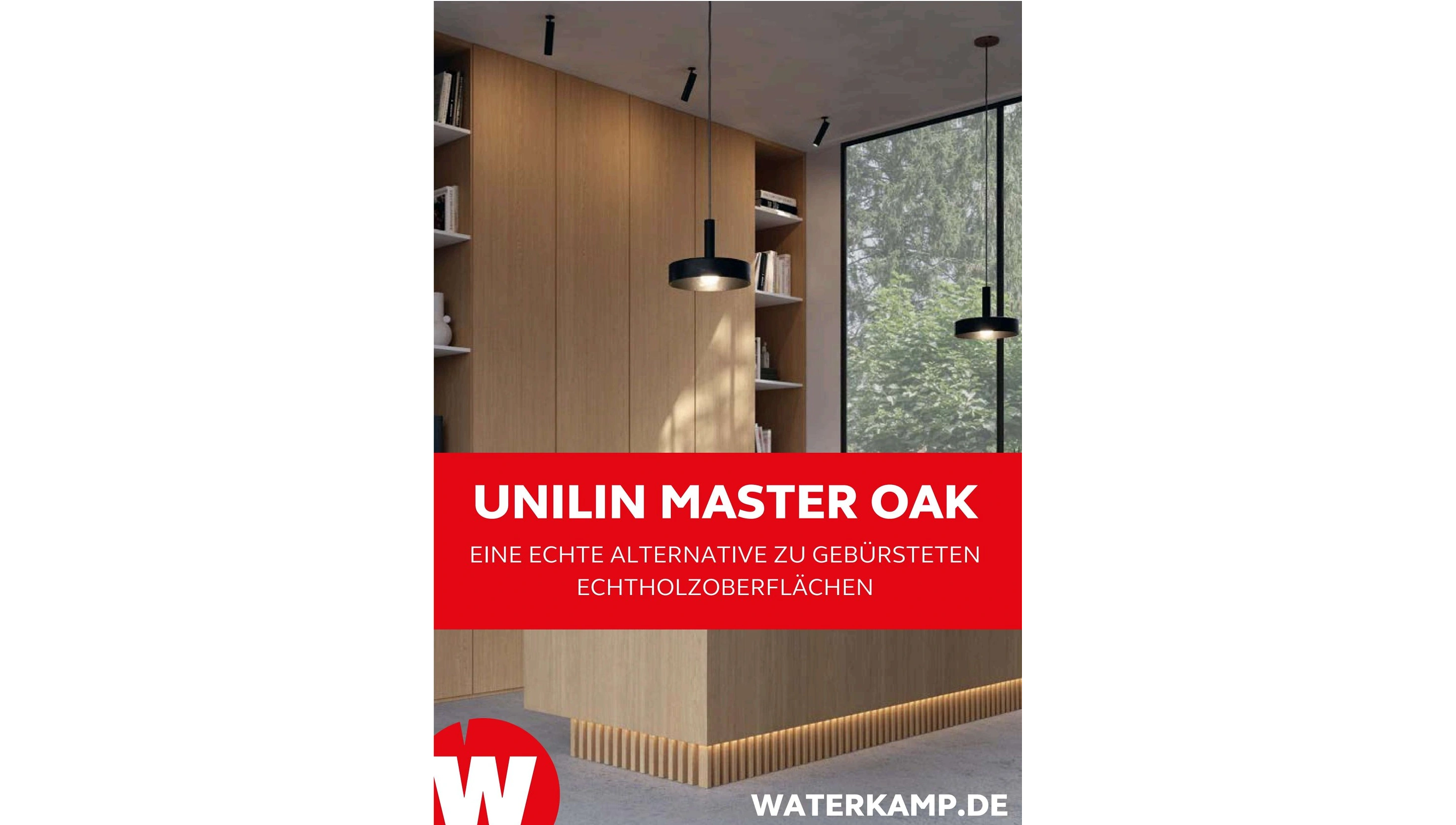 Flyer Titelbild Master Oak Plattenwerkstoff Waterkamp