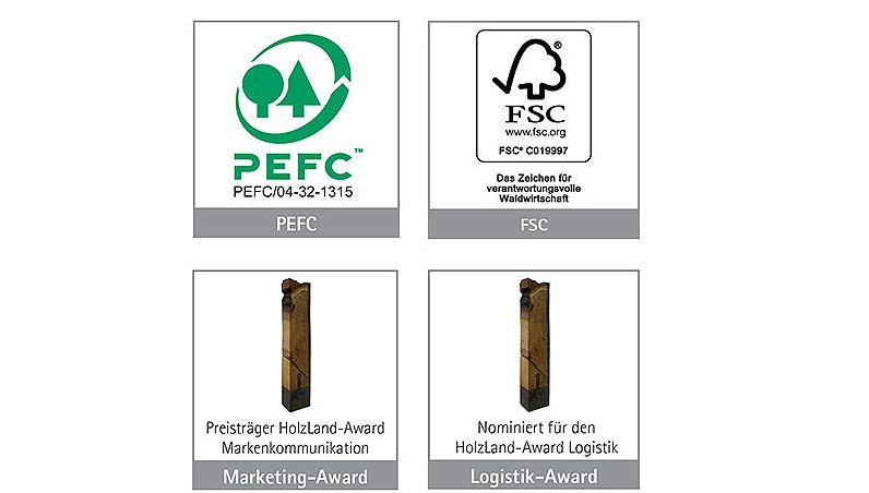zertifizierungen fsc pefc holzland awards 2010 zertifizierungen fsc pefc holzland awards 2010