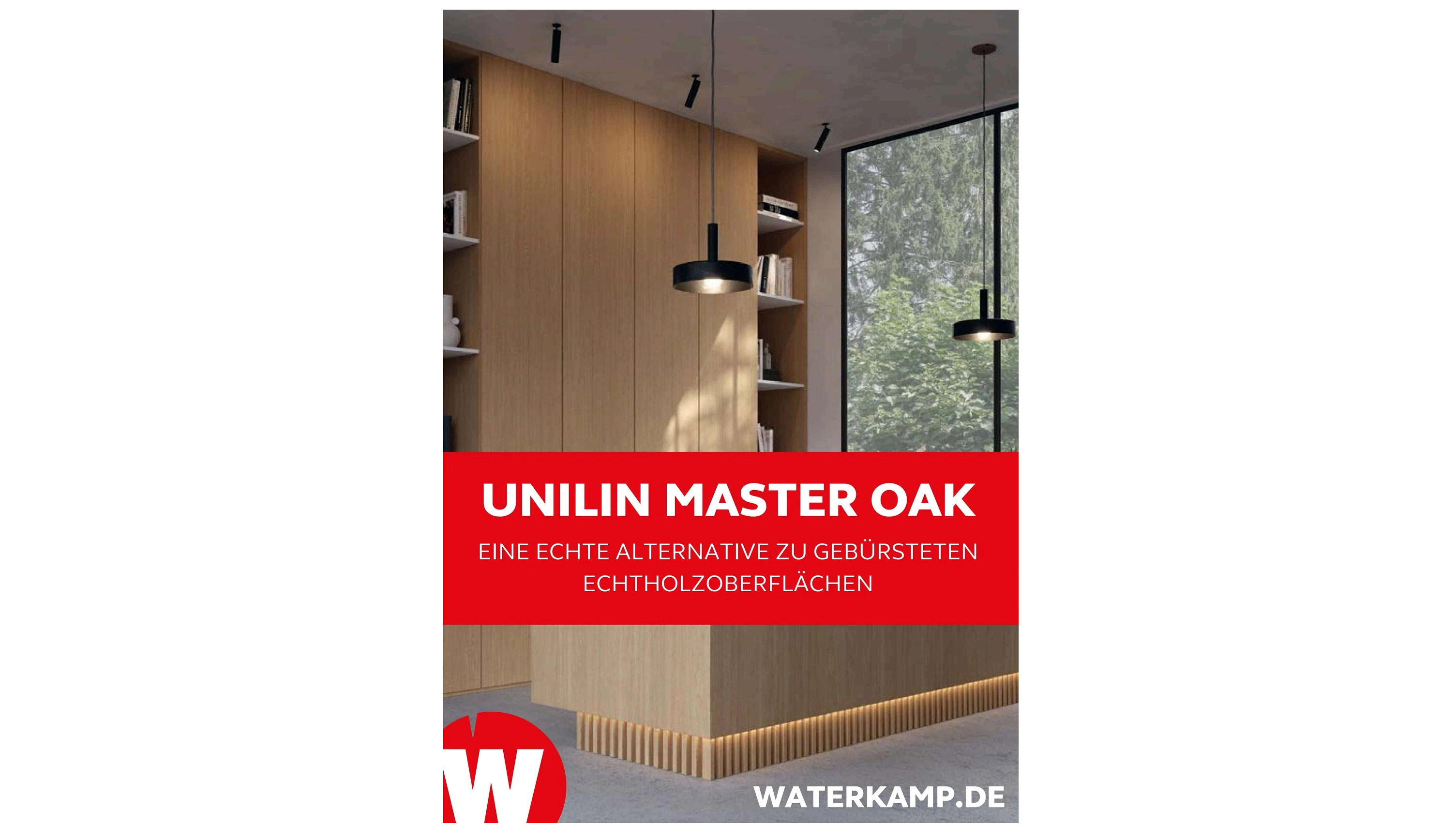 Flyer Titelbild Master Oak Plattenwerkstoff Waterkamp