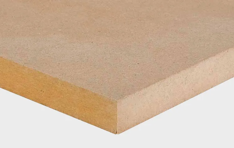 MDF-Platten roh