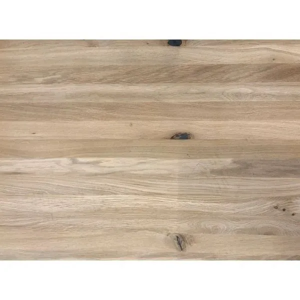 Wildeiche Leimholzplatte A/C