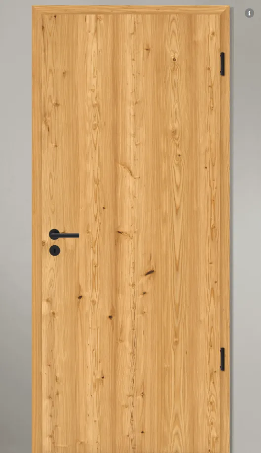 ER 22.1a: Glatte T&uuml;r Echtholzfurnier