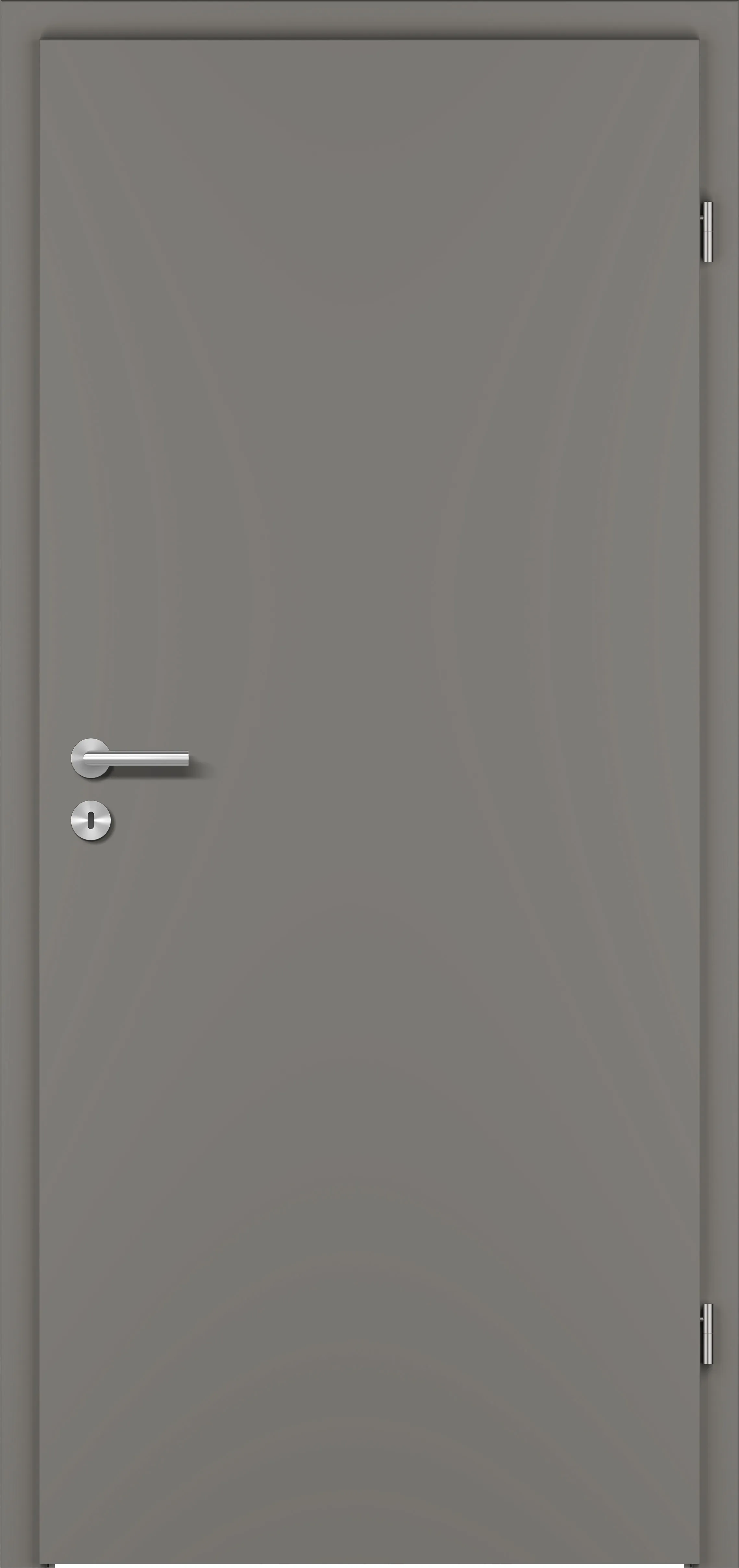 EN 23.0: Glatte T&uuml;r G-Tec Staubgrau