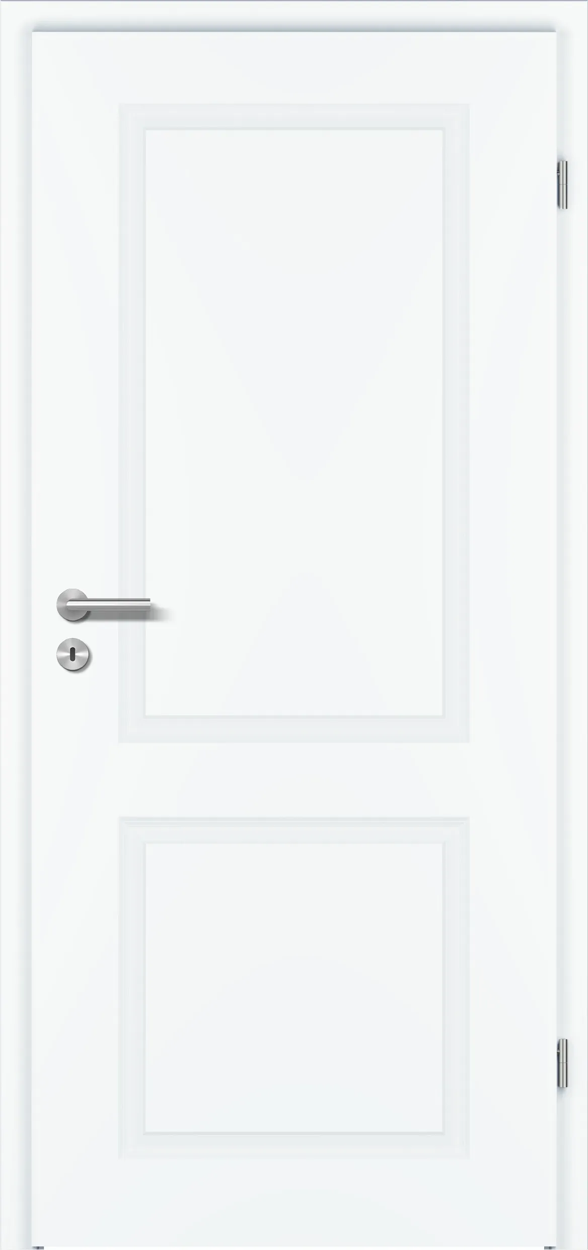 Profilt&uuml;r Wei&szlig;lack RAL 9016